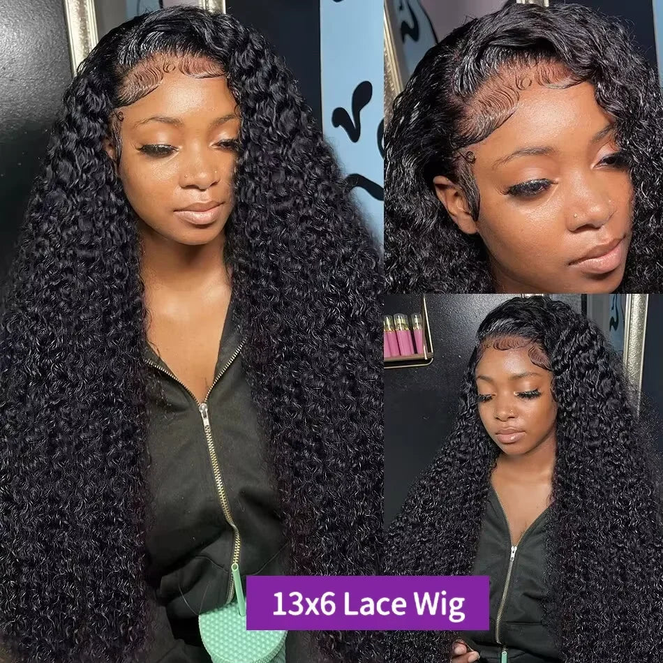 Hd Lace Frontal Deep Wave Curly Wigs